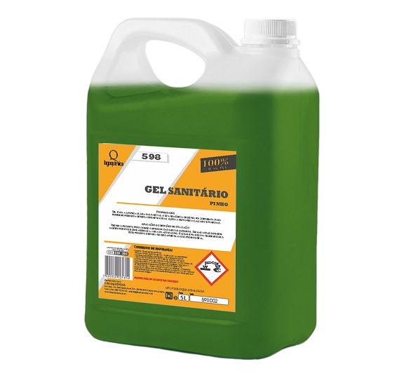 LQ-598 GELSAN P Gel Sanitario Pinho 5 LT
